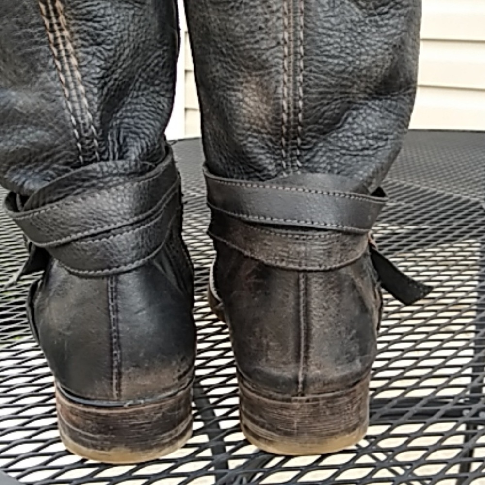 Bed Stu women's boots size 8.5 w/ back lace up dark fairy goth - Picture 2 of 8